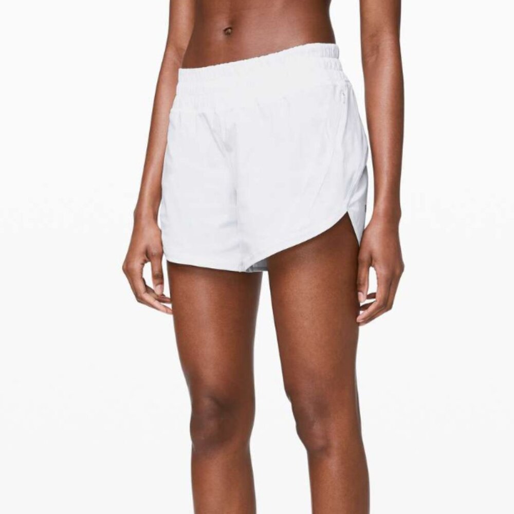 Lululemon Track That Short - Midrise 5 inch - White - Picture 2 of 11